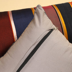  Set of 2 - Khun Patchwork Cotton Pillow Covers (25 x 15 in) 21 