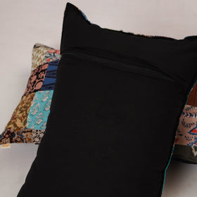 Multicolor - set of 2 patchwork cotton pillow cover 04