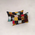 Multicolor - set of 2 patchwork cotton pillow cover 07