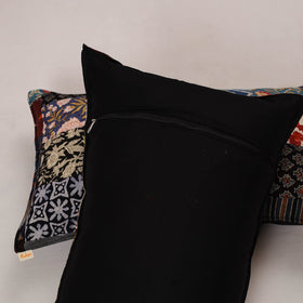 Multicolor - set of 2 patchwork cotton pillow cover 10