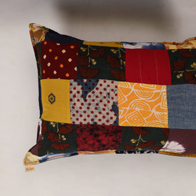 Multicolor - set of 2 patchwork cotton pillow cover 12