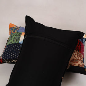 Multicolor - set of 2 patchwork cotton pillow cover 14