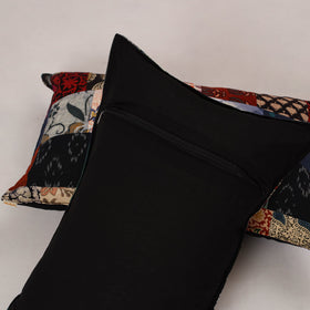 Multicolor - set of 2 patchwork cotton pillow cover 17