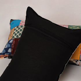 Multicolor - set of 2 patchwork cotton pillow cover 21