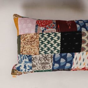 Multicolor - set of 2 patchwork cotton pillow cover 23