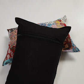 Multicolor - set of 2 patchwork cotton pillow covers 10