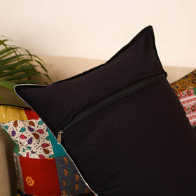 Set of 2 patchwork pillow covers 06 - handcrafted