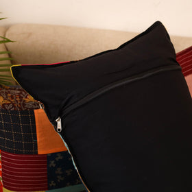 Set of 2 patchwork pillow covers 07 - handcrafted