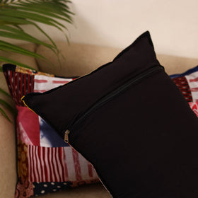 Set of 2 patchwork pillow covers 07 - handcrafted