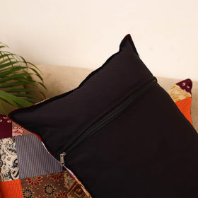 Set of 2 patchwork pillow covers 09 - handcrafted