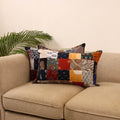 Set of 2 patchwork pillow covers 10 - handcrafted