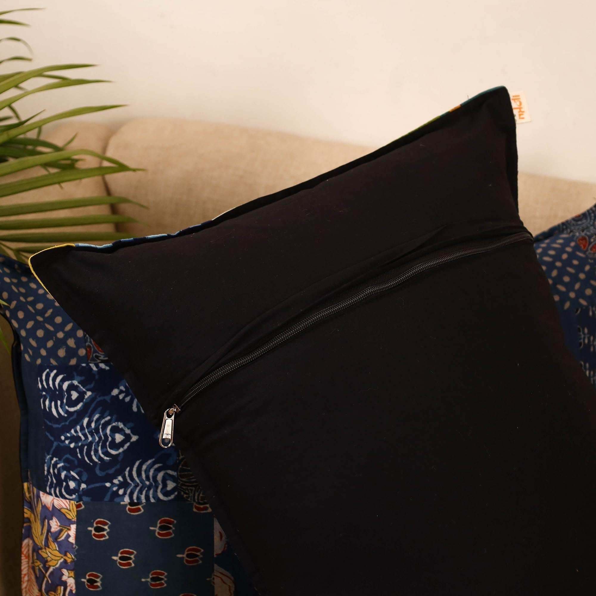 Set of 2 patchwork pillow covers 13 - handcrafted