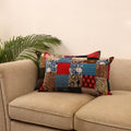 Set of 2 patchwork pillow covers 15 - handcrafted