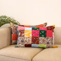 Set of 2 patchwork pillow covers 15 - handcrafted