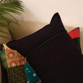 Set of 2 patchwork pillow covers 15 - handcrafted