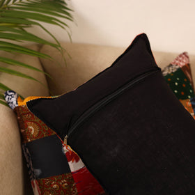 Set of 2 patchwork pillow covers 16 - handcrafted