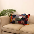 Set of 2 patchwork pillow covers 20 - handcrafted