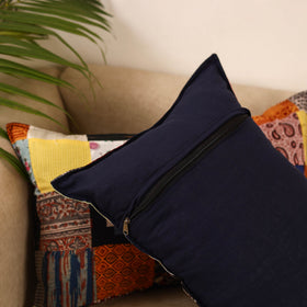 Set of 2 patchwork pillow covers 21 - handcrafted