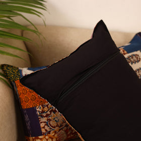 Set of 2 patchwork pillow covers 22 - handcrafted