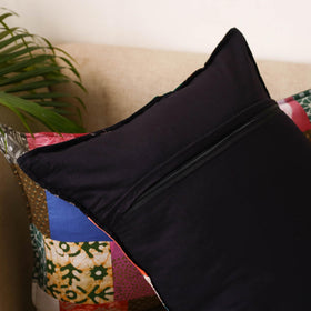 Set of 2 patchwork pillow covers 23 - handcrafted