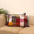 Set of 2 patchwork pillow covers 26 - handcrafted