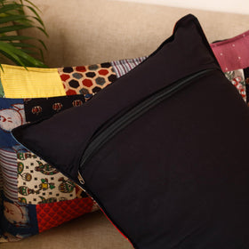 Set of 2 patchwork pillow covers 26 - handcrafted