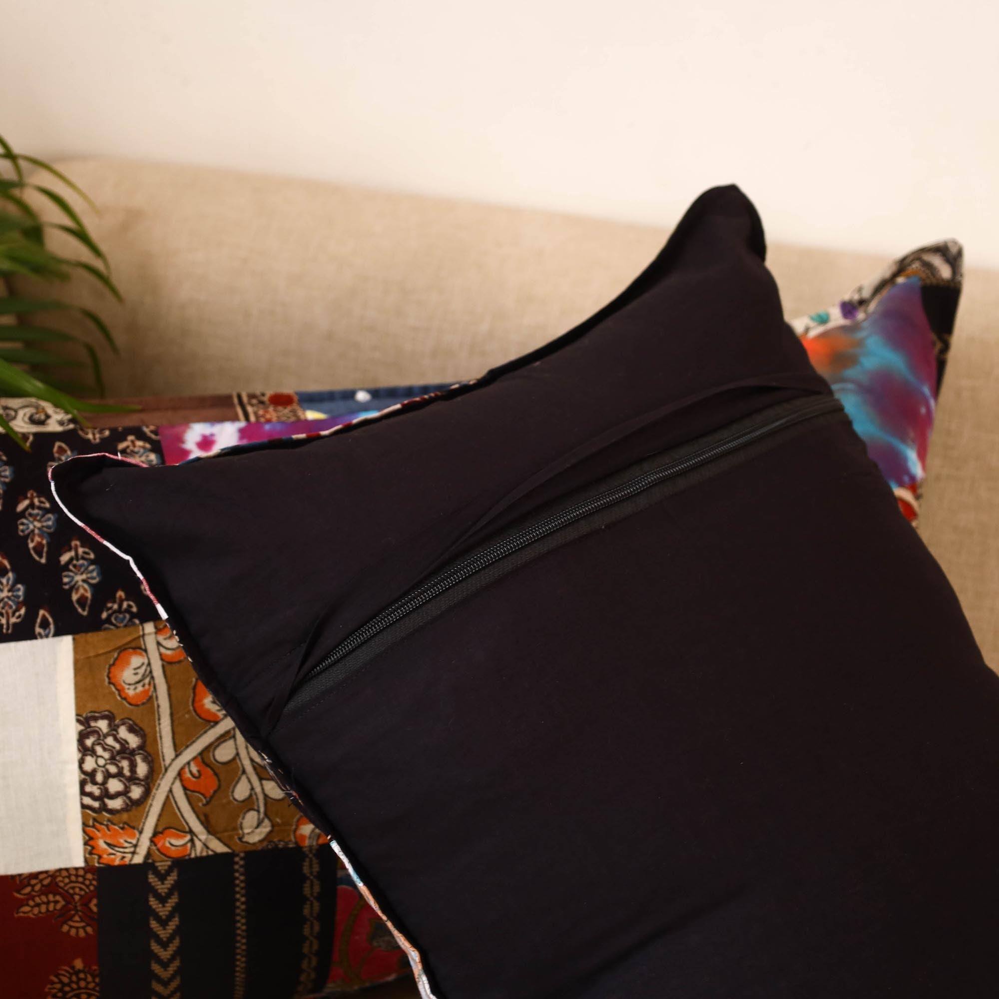 Set of 2 patchwork pillow covers 29 - handcrafted