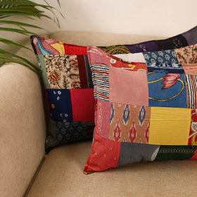 Set of 2 patchwork pillow covers 30 - handcrafted