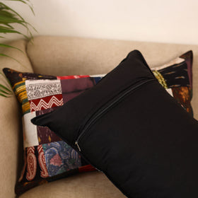 Set of 2 patchwork pillow covers 31 - handcrafted