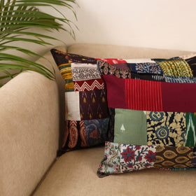 Set of 2 patchwork pillow covers 31 - handcrafted