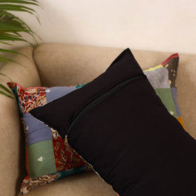 Set of 2 patchwork pillow covers 32 - handcrafted