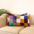 Set of 2 patchwork pillow covers 33 - handcrafted