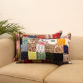 Set of 2 patchwork pillow covers 37 - handcrafted