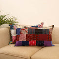 Multicolor - set of 2 patchwork pillow covers 38