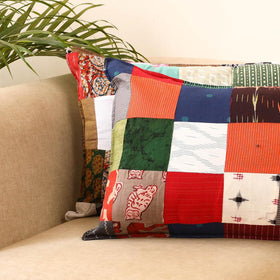 Set of 2 patchwork pillow covers 46 - handcrafted