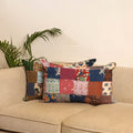 Multicolor - set of 2 patchwork pillow covers 50