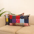 Set of 2 patchwork pillow covers 51 - handcrafted