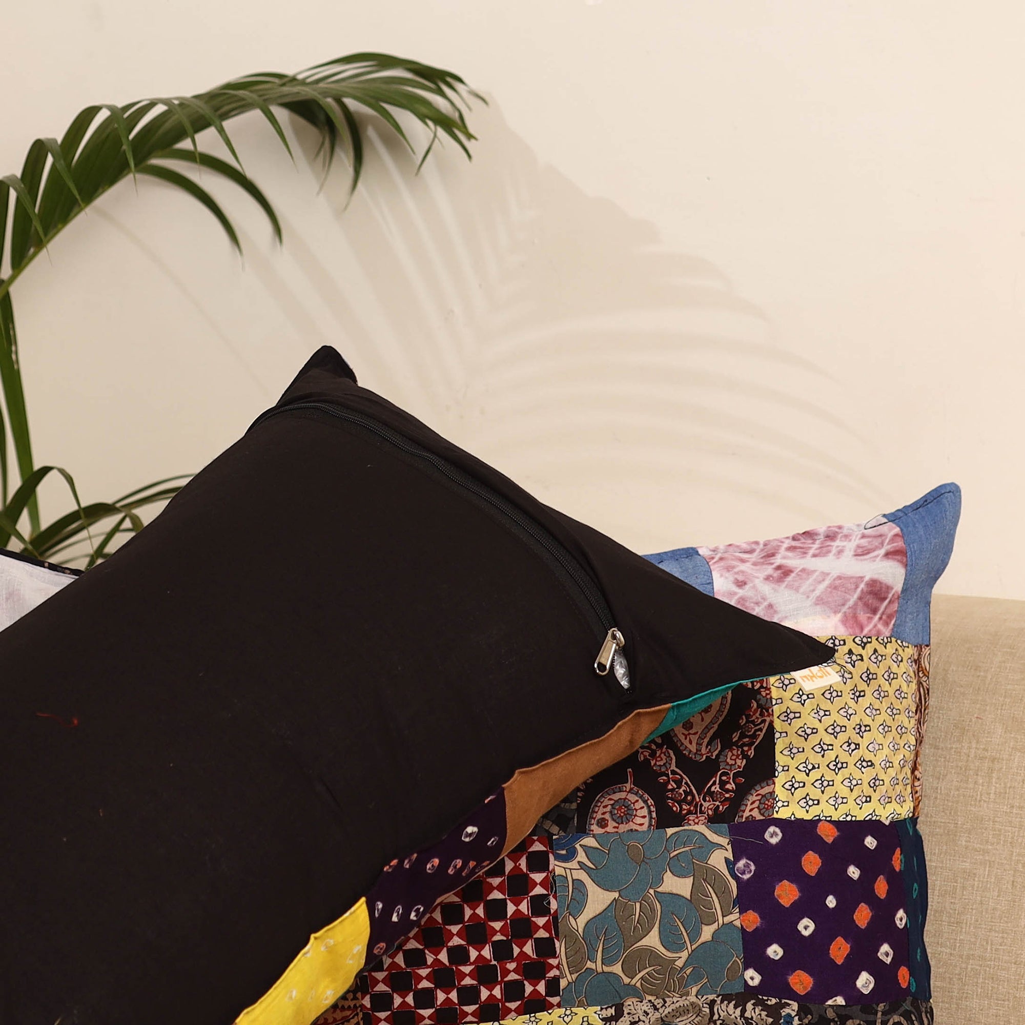 Multicolor - set of 2 patchwork pillow covers 51