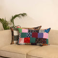Multicolor - set of 2 patchwork pillow covers 52