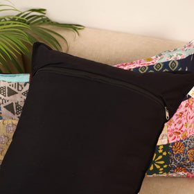 Set of 2 patchwork pillow covers 55 - handcrafted