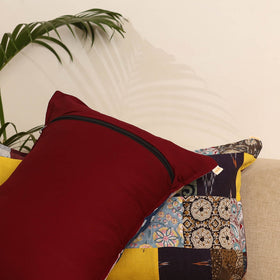 Multicolor - set of 2 patchwork pillow covers 56