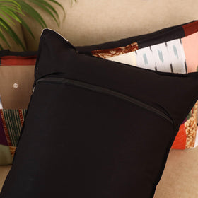 Set of 2 patchwork pillow covers 57 - handcrafted