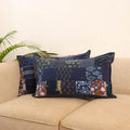 Set of 2 patchwork pillow covers 60 - handcrafted