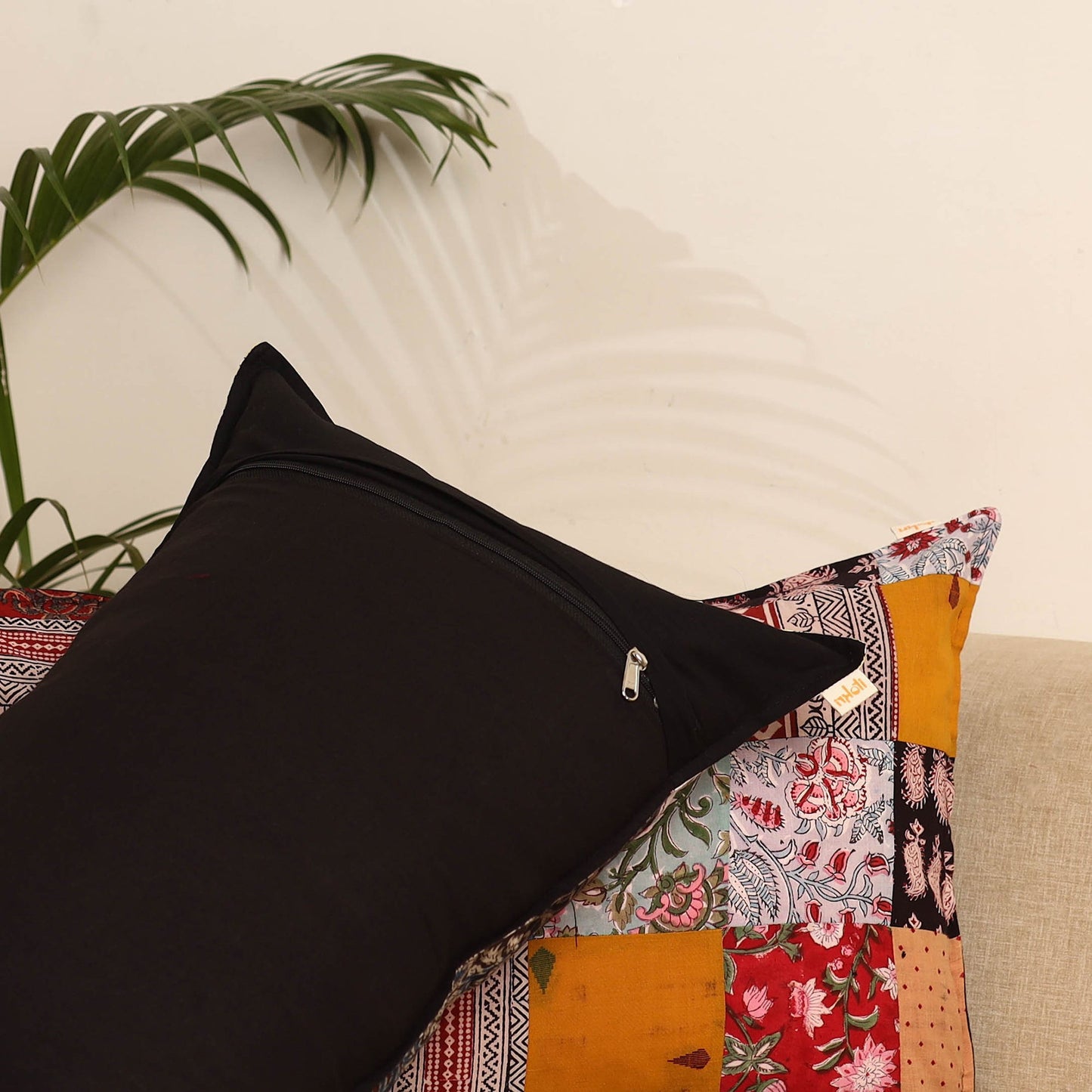 Multicolor - set of 2 patchwork pillow covers 66