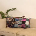 Multicolor - set of 2 patchwork pillow covers 67