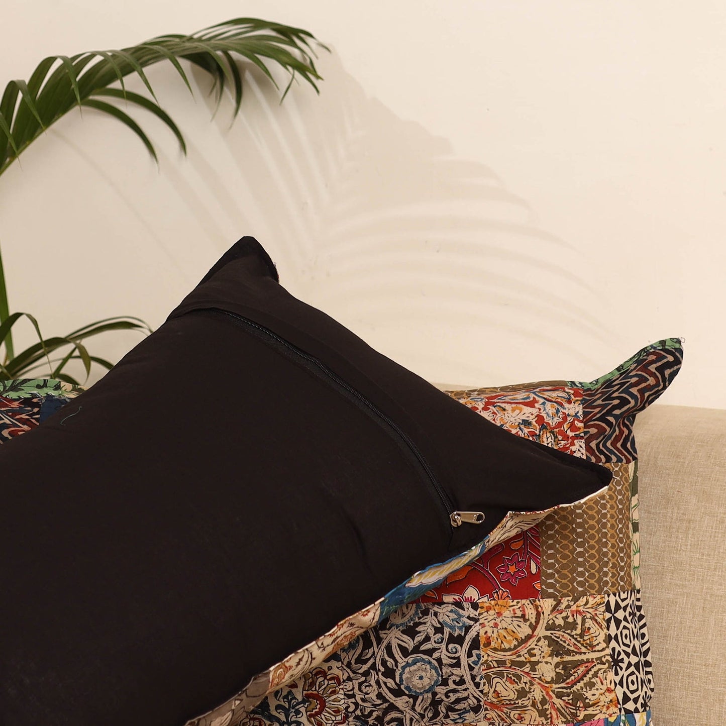 Multicolor - set of 2 patchwork pillow covers 71