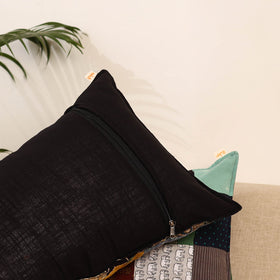 Multicolor - set of 2 patchwork pillow covers 83