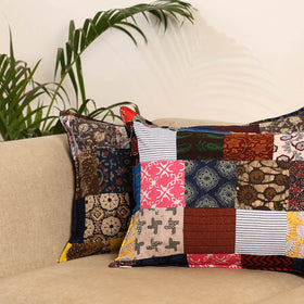 Multicolor - set of 2 patchwork pillow covers 92