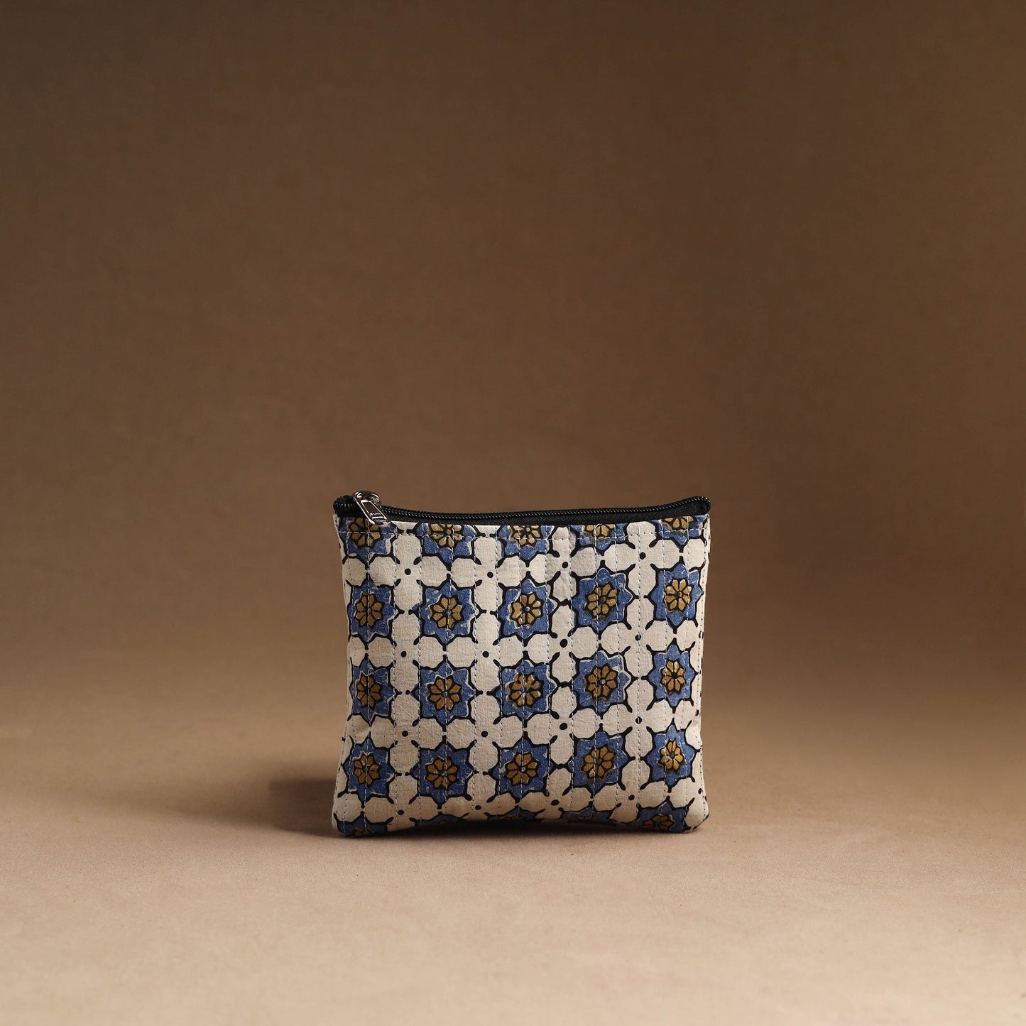 Multicolor - set of 3 - handmade cotton utility pouches 06
