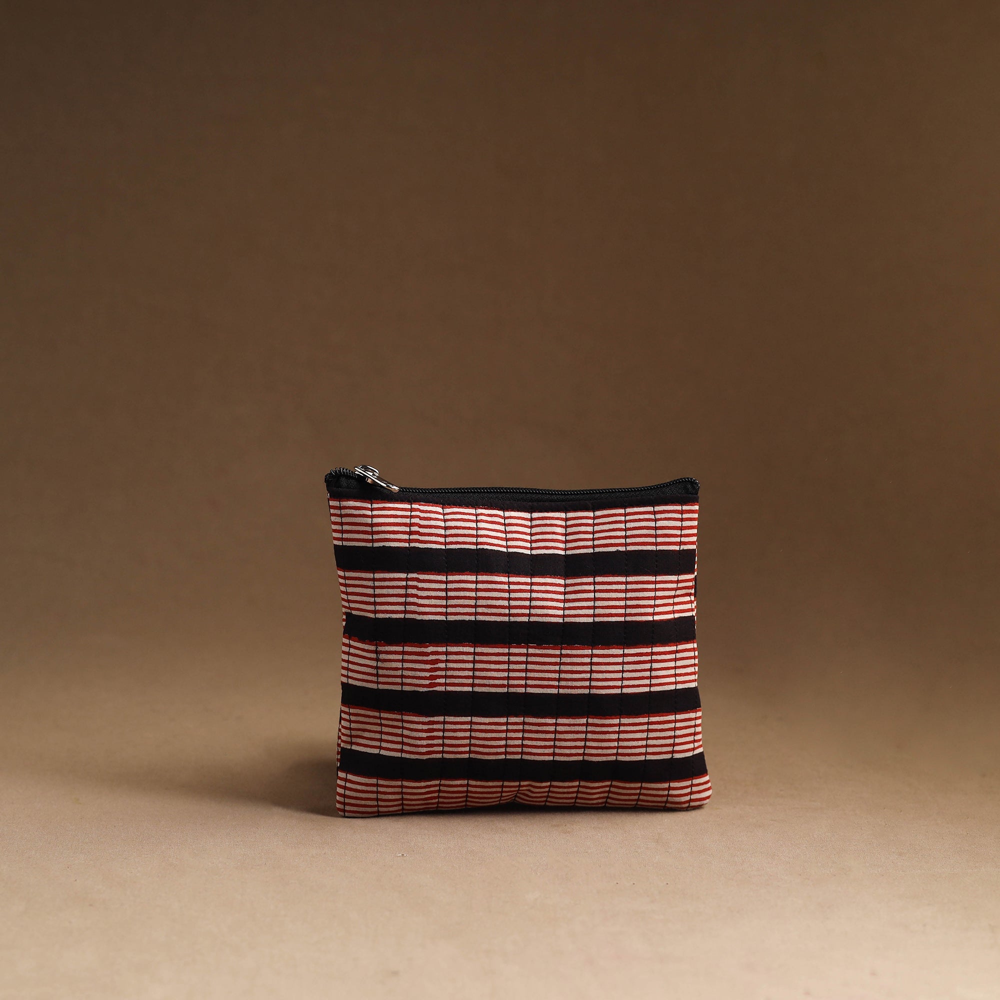 Multicolor - set of 3 - handmade cotton utility pouches 22